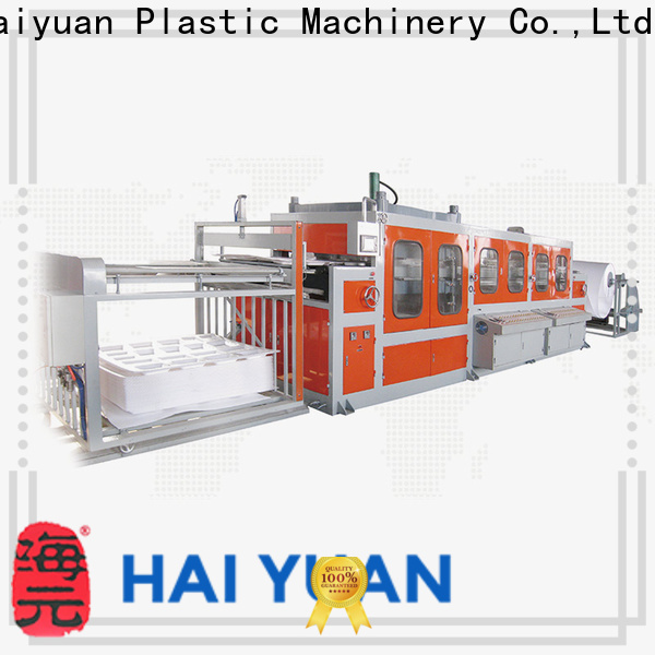 Haiyuan psp automatic vacuum forming machine company for food box
