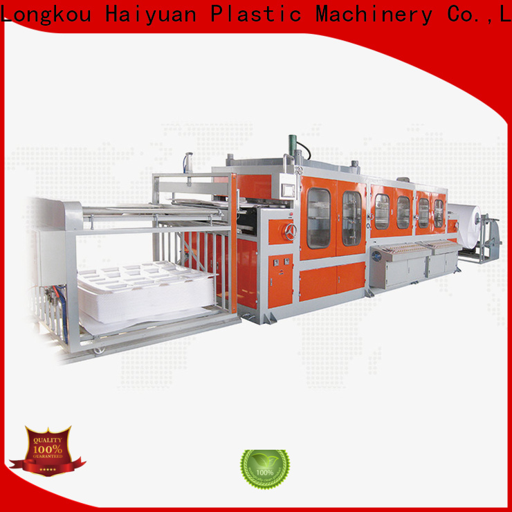 Haiyuan food best vacuum forming machine company for food box