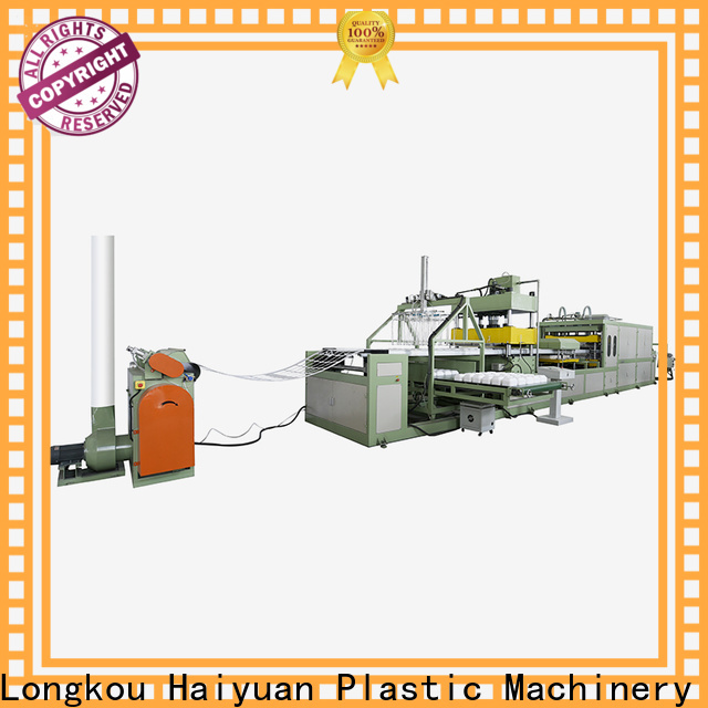 Haiyuan making absorbent tray machine supply for fast food