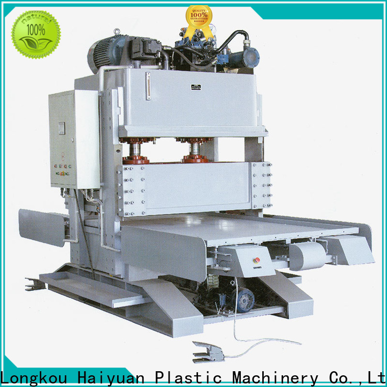Haiyuan Latest epe foam sheet cutting machine suppliers for take away food