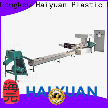 Haiyuan Wholesale plastic recycling machines for sale factory for fast food