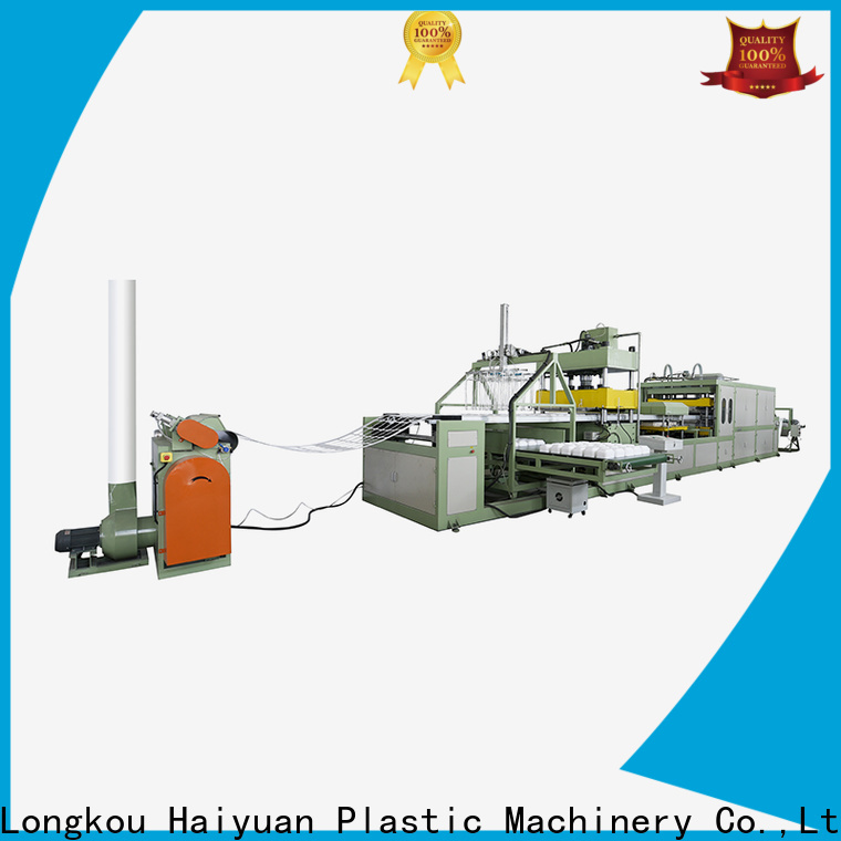 Haiyuan Wholesale disposable absorbent tray production line for business for fast food box