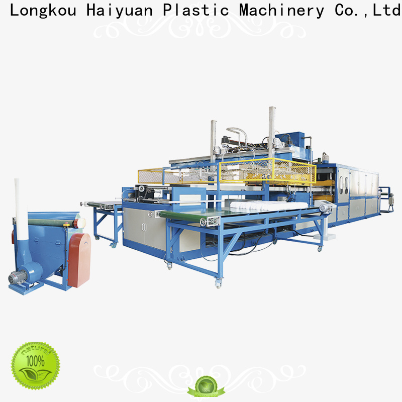 Haiyuan Latest small vacuum forming machine suppliers for take away food