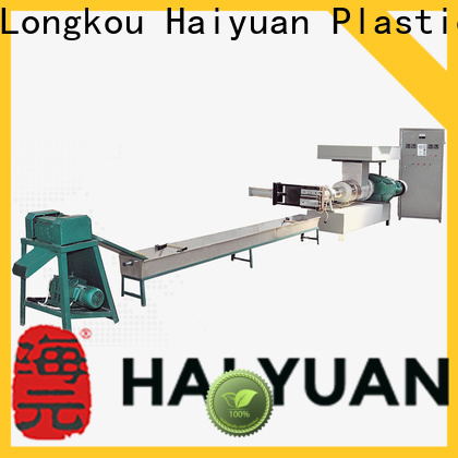 Haiyuan recycling plastic recycling machines for sale manufacturers for take away food