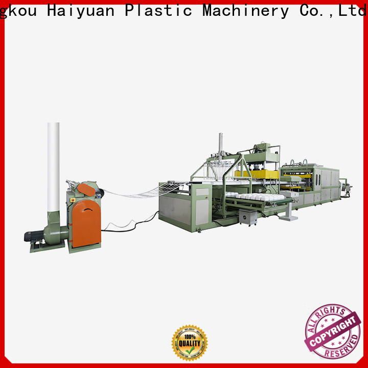 Haiyuan Latest disposable dish making machine for business for food box