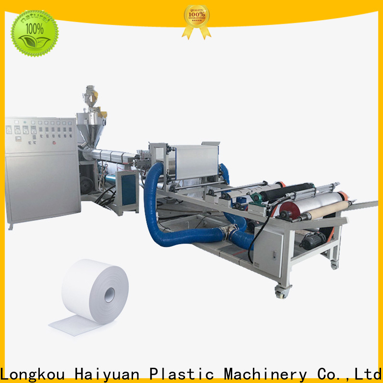 Haiyuan pp pp melt-blown fabric machine suppliers for food box