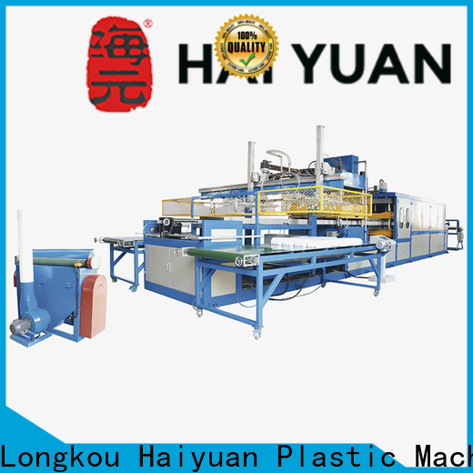 Haiyuan food manual vacuum forming machine supply for fast food box