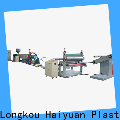 Haiyuan line epe foam cloth machine supply for fast food box