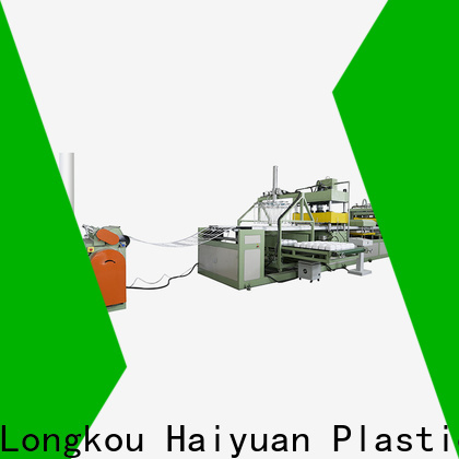 Haiyuan making disposable dish making machine factory for fast food box