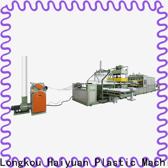 Haiyuan Top disposable absorbent tray production line supply for food box