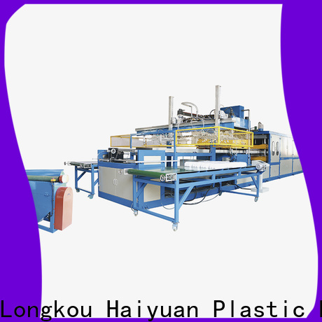 Haiyuan double large vacuum forming machine supply for fast food