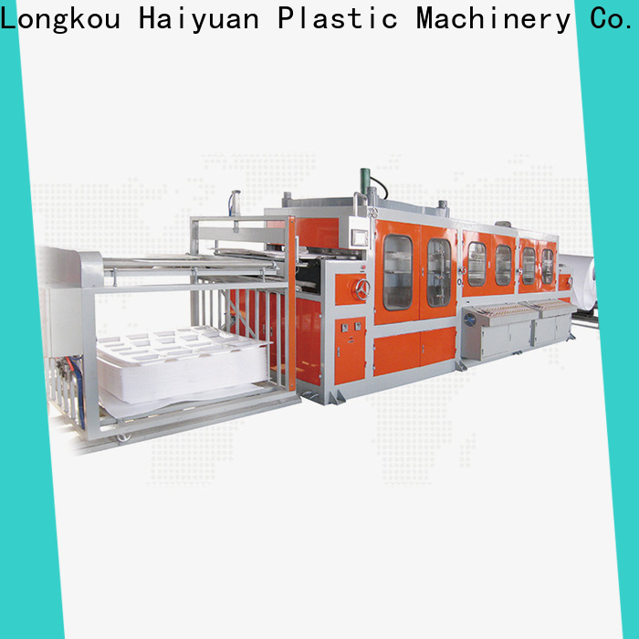 Haiyuan Best semi automatic vacuum forming machine company for take away food