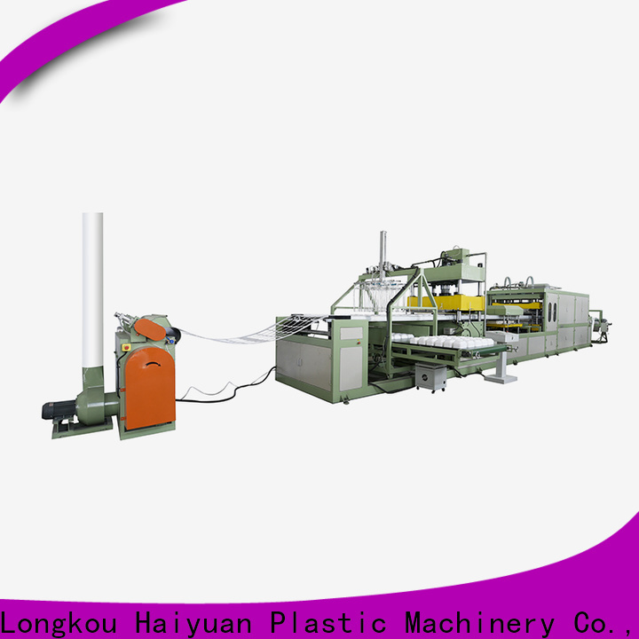 Haiyuan absorbent absorbent tray making machine for business for fast food