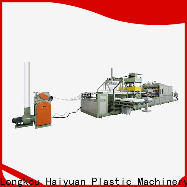 Haiyuan New thermocol plate machine for business for take away food