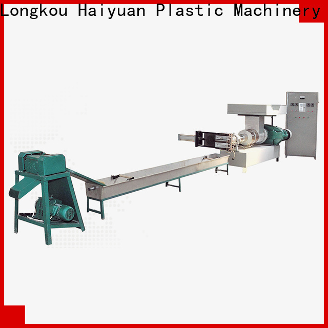 Haiyuan Best recycling machine for plastic manufacturers for fast food box