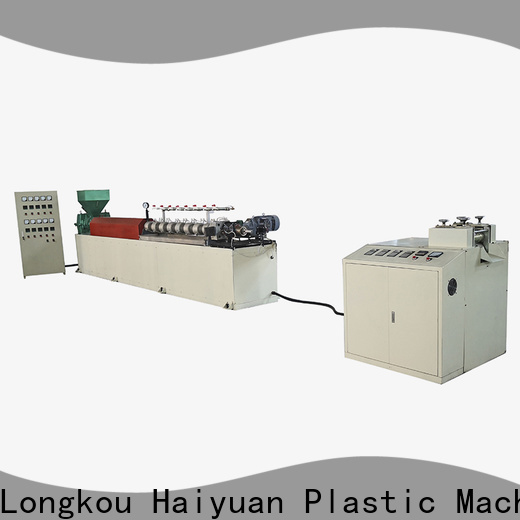 Haiyuan line epe foam pipe machine supply for take away food