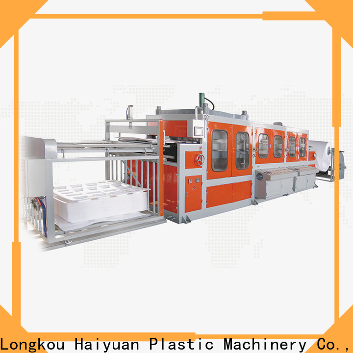Haiyuan Best small vacuum forming machine factory for fast food