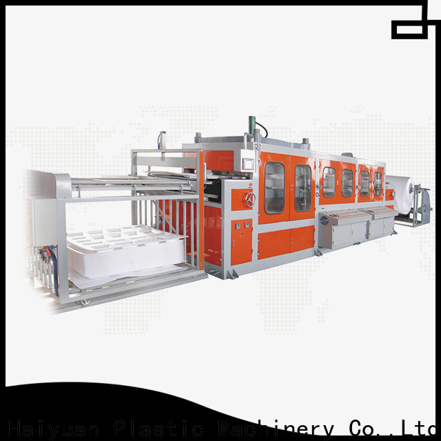 Haiyuan Custom industrial vacuum forming machine suppliers for fast food box