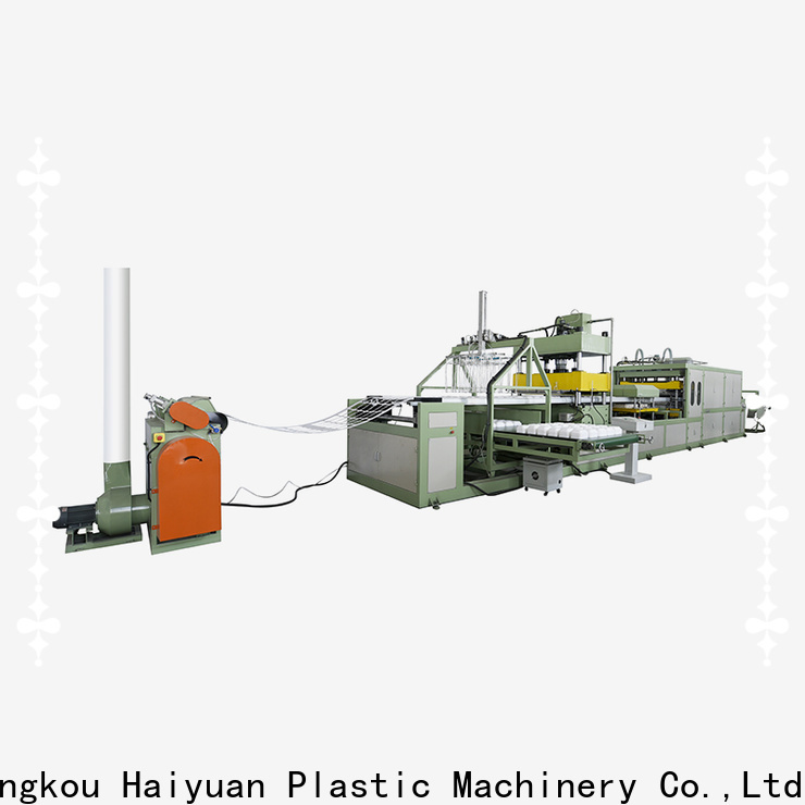 Custom absorbent tray plate machine making manufacturers for food box