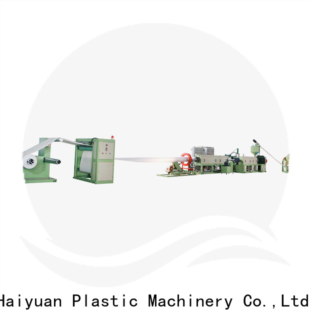 Haiyuan Best ps foam sheet extrusion line company for food box