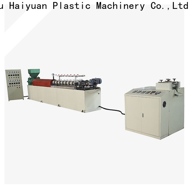 Haiyuan Top epe foam pipe extrusion line suppliers for fast food