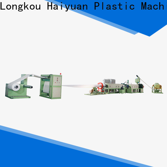 Haiyuan extrusion foam food container making machine supply for fast food box