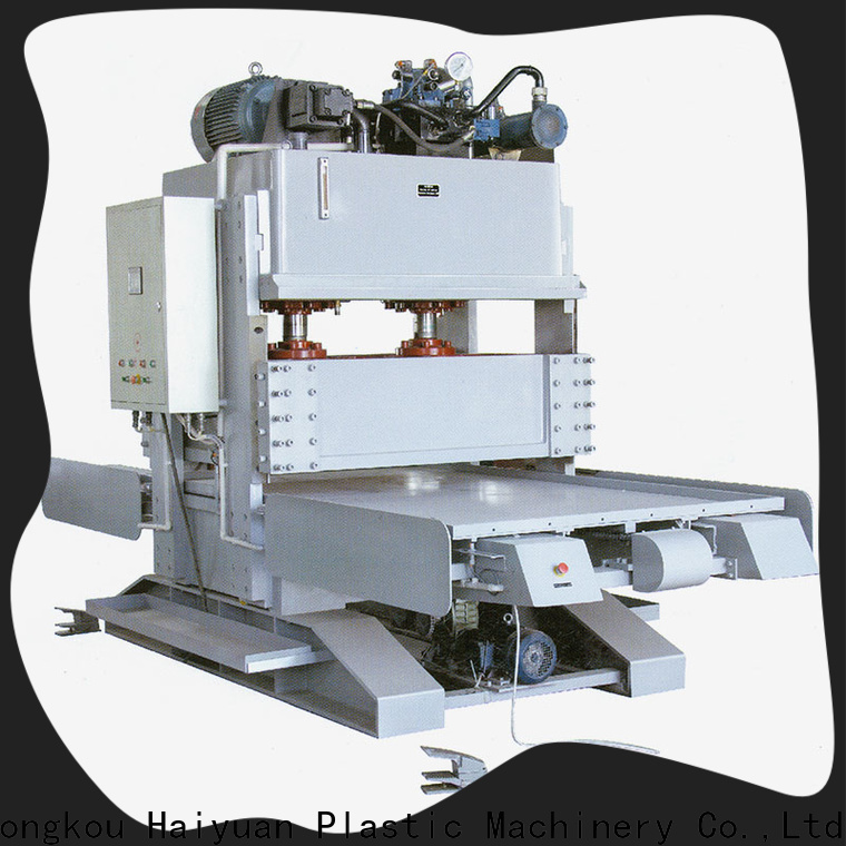 Haiyuan hydraulic industrial foam cutting machine manufacturers for fast food box