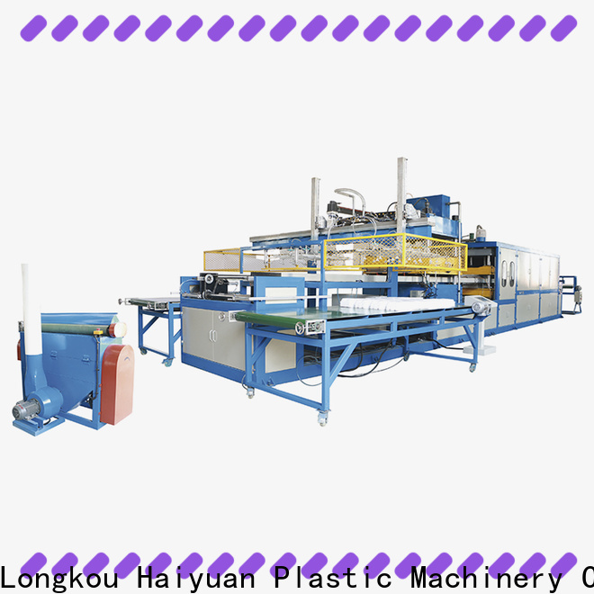 Haiyuan Top plastic vacuum forming machine for sale suppliers for food box