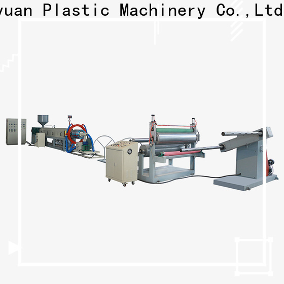 Haiyuan foam epe foam sheet making machine factory for fast food box