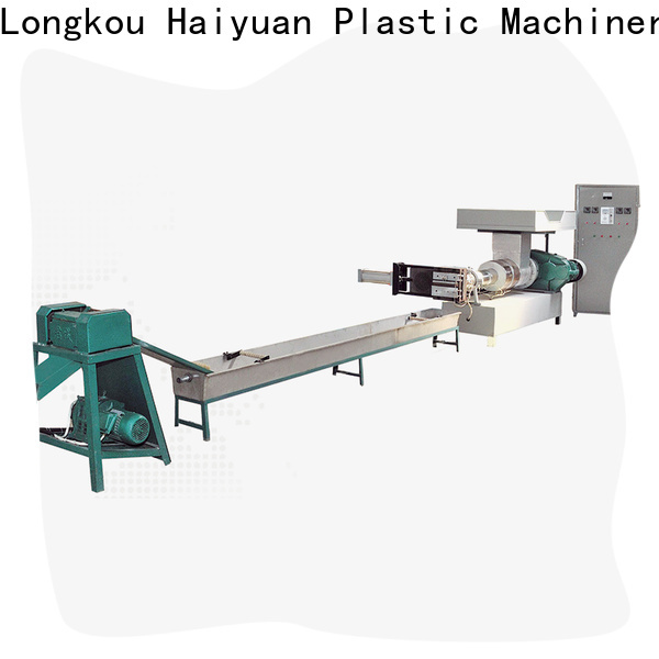 Haiyuan Best small plastic recycling machine manufacturers for take away food