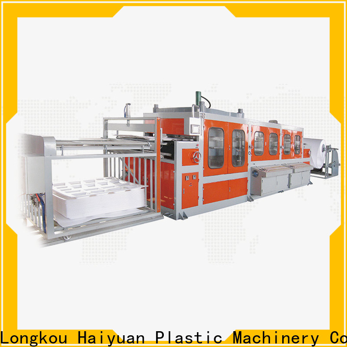 Haiyuan forming semi automatic vacuum forming machine supply for take away food