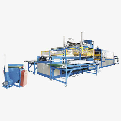 Automatic Vacuum Forming Machine Equipment Double Worktables